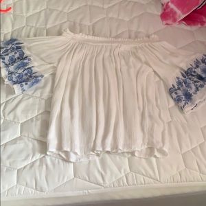 Off the shoulder top